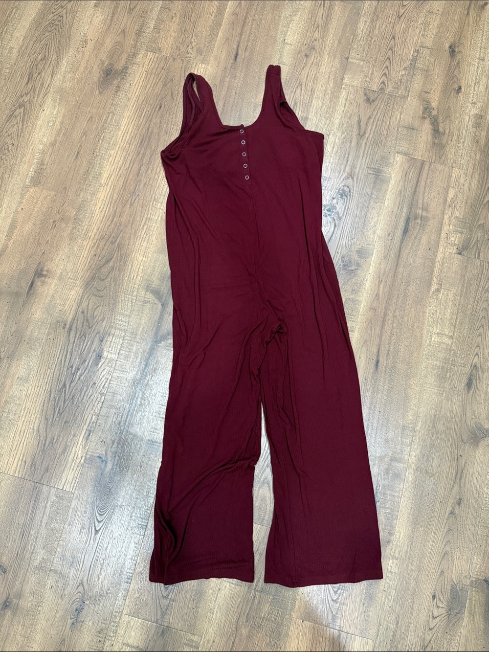 Old Navy Maternity Sunday Sleep Ribbed Sleeveless Jumpsuit